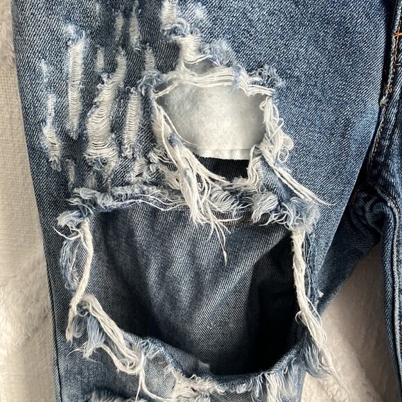 One Teaspoon Trashed Free-birds Denim Jeans Size 25 - Picture 6 of 14